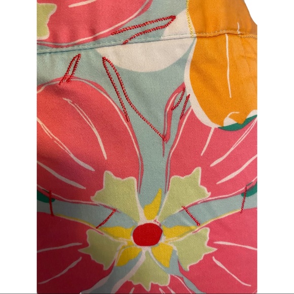 Talbots Petites (2) Stretch Floral Pencil Skirt - Picture 4 of 9